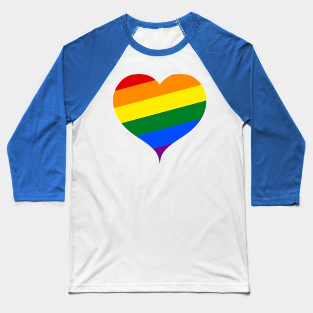 Love is Love from the heart Baseball T-Shirt by Kayelle Allen